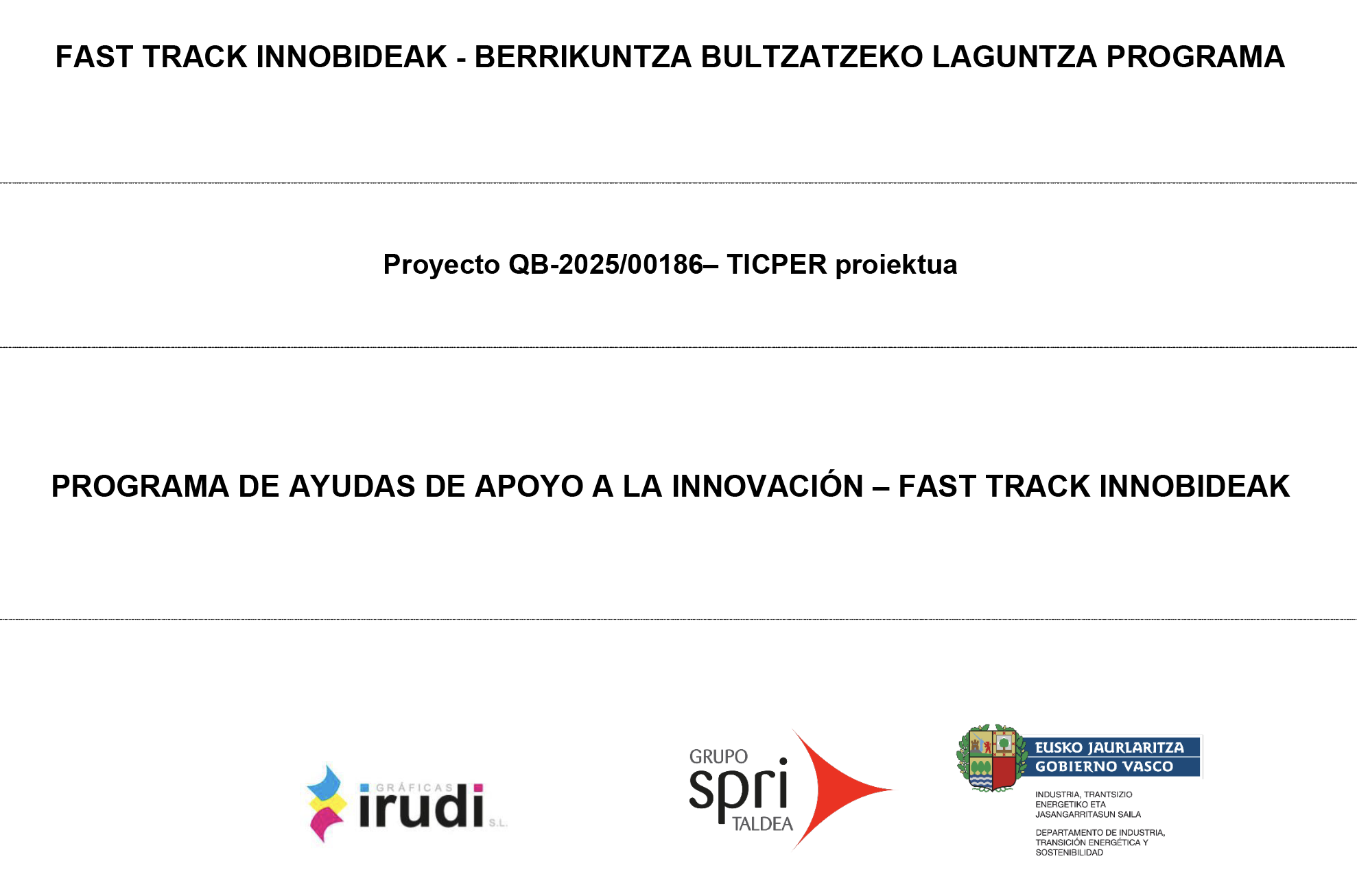 Programa Fast Track Innobideak